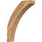 Ekena Millwork 6"W x 24"D x 32"H Thorton Rough Sawn Knee Brace, Western Red Cedar BRC06X24X32THR00RWR - alternate 1
